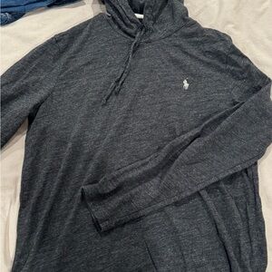 Polo by Ralph Lauren Men's Charcoal Hoodie